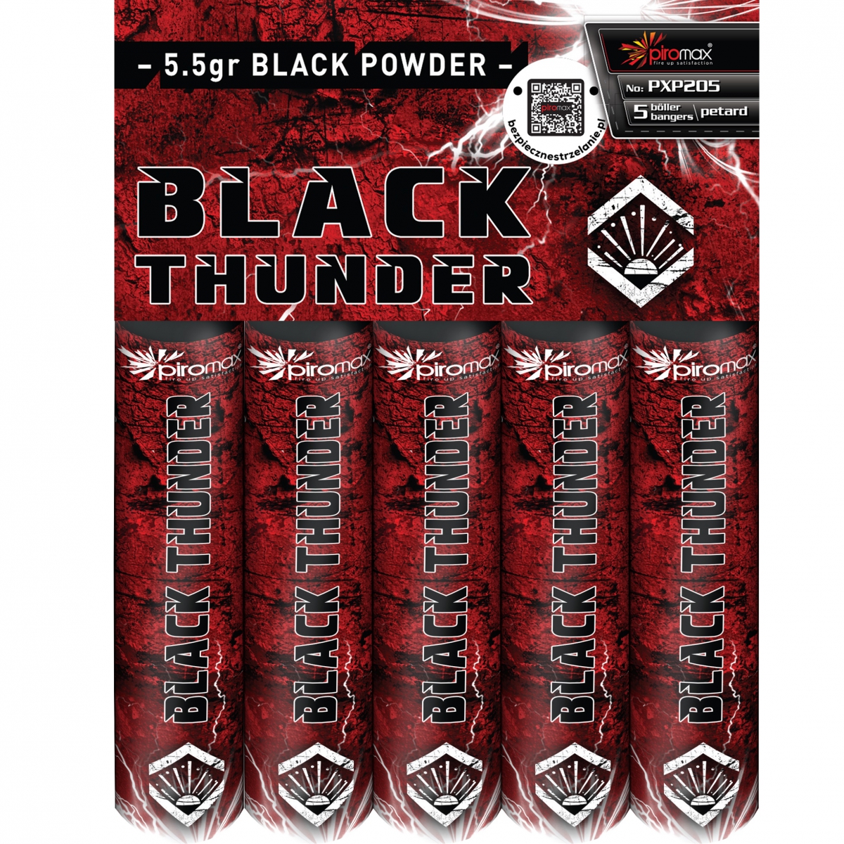 PXP205 Petarda czarnoprochowa Black Thunder